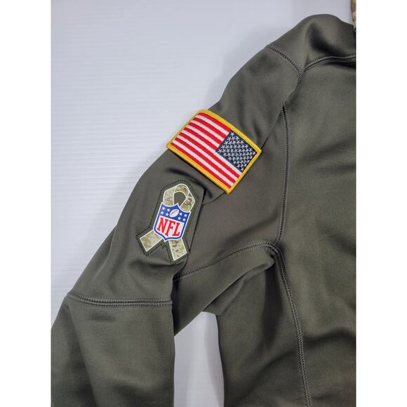 Nike Dri-Fit On Field NFL Seattle Seahawks Salute To Service Hoodie Mens Large - Picture 3 of 9